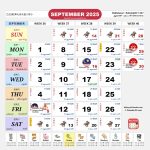 kalendar malaysia calendar sep 2025